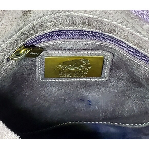 Roots Canada Leather Crossbody 8" Brown Vintage Repainted Adjustable Strap Bag - Picture 12 of 16